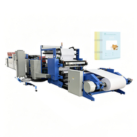 Máquina Automática para Imprimir, Coser y Encuadernar Cuadernos Escolares, Máquina para Hacer Cuadernos de Ejercicios con Encuadernación con Alambre