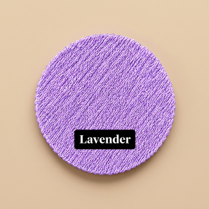Tissu en maille côtelée de polyester lavande texturé et extensible, matière première textile douce pour la production de vêtements et de mode - Product Image 4