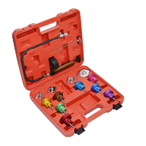 TBTOOLS Car Auto 14pcs Sistema de Arrefecimento Do Radiador Automotivo Pressão Tester Kit Tanque De Água <span class=keywords><strong>Detector</strong></span> Vazamento Sistema de Arrefecimento Conjunto TB133 - Product Image 5