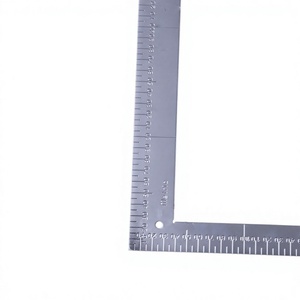 ไม้บรรทัดสามเหลี่ยมโลหะ 30 ซม. แบบเมตริก สำหรับการวาดภาพและงานไม้ - Product Image 4