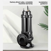 WQ Pompe submersible pour eaux usées agricoles sans colmatage Pompe d'irrigation QW durable