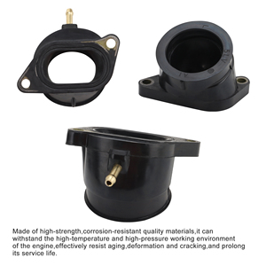 GOOFIT Coupleur de collecteur d'admission pour moto Adaptateur d'interface de carburateur pour moto Remplacement pour YAMAHA FZS1000 <span class=keywords><strong>FZ1</strong></span> Fazer 1000 - Product Image 3