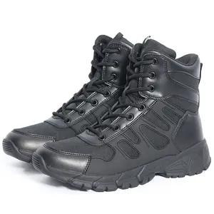 YAKEDA Brown Black Hiking Tactic Shoes Botas Tactico Combat Tactical Ultralight Combat Tactical Boots