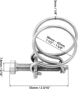 <span class=keywords><strong>Collier</strong></span> <span class=keywords><strong>de</strong></span> <span class=keywords><strong>serrage</strong></span> double fil réglable avec vis, pinces en acier inoxydable <span class=keywords><strong>pour</strong></span> <span class=keywords><strong>tuyau</strong></span> <span class=keywords><strong>de</strong></span> <span class=keywords><strong>piscine</strong></span> - Product Image 5