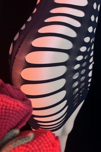 Женское Сетчатое боди с открытыми плечами - Product Image 3