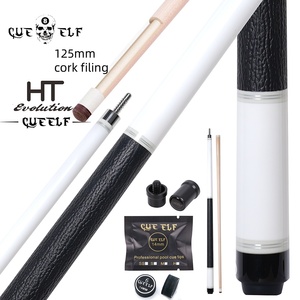 CUEELF queue de <span class=keywords><strong>billard</strong></span> haute technologie en cuir véritable chaîne érable liège arbre de classement 12.8mm pointe taille broche radiale - Product Image 1