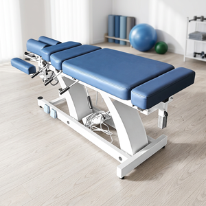 Table de massage électrique silencieuse à commande au pied, réglage multi-positions, pour chiropratique et ostéopathie - Product Image 5
