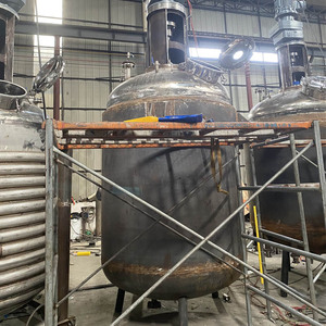 Cosmetics Manufacturing Reactor Vacuum Epoxy <b>Resin</b> Production Machine Line High Pressure Agitated Reactor - Product Image 3