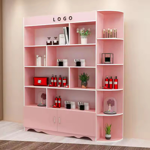 Exhibidor de Cosméticos Personalizado para Tienda de Belleza, Estante de Metal para Centro Comercial, Exhibidor de Maquillaje de Pared - Product Image 6