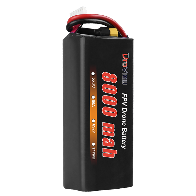 Drone Battery 6S 8S 35C 70C 22.8V 8000mAh 9000mAh 10000mAh Lipo Battery 7inch 10inch 13inch 15 Inch FPV Drone Battery