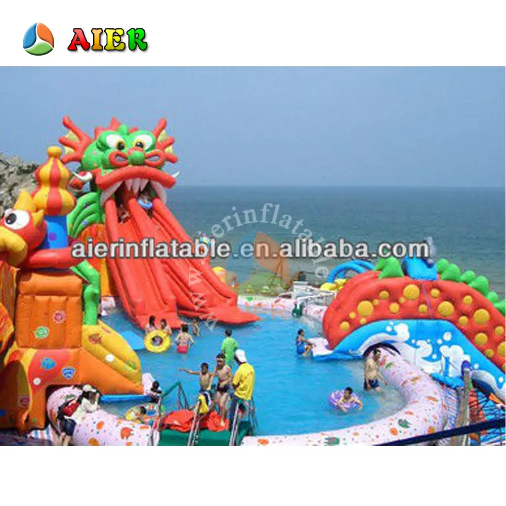 2020 China High Quality great inflatable water park /inflatable aquatic park