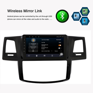 Android radio del coche para Toyota Fortuner Hilux Revo <span class=keywords><strong>Vigo</strong></span> 2007-2015 2din multimedia <span class=keywords><strong>autoradio</strong></span> navegación coche reproductor de android - Product Image 4