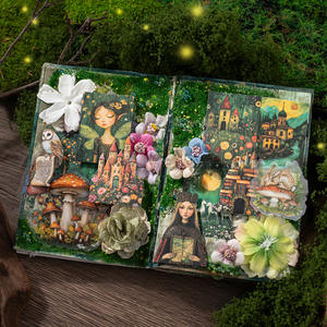 50-Pack Fairy Tale Mini Autocollant Livre <span class=keywords><strong>Petit</strong></span> Livre Série Thème Décoratif Manuels pour Bibliothèque ou Décoration de Chambre - Product Image 4