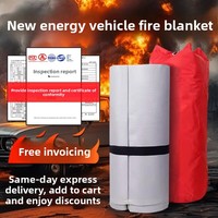 Couverture anti-feu pour véhicules électriques, usage domestique et cuisines commerciales – Protection et évacuation en cas d'incendie