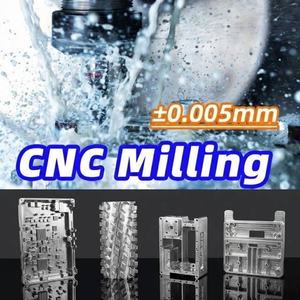 特注精密 ステンレス・アルミ・チタン <span class=keywords><strong>CNC</strong></span>加工 フライス旋削部品 製造サービス - Product Image 3