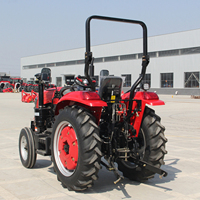 Tracteur 4x4 tout-terrain 50 CV à transmission hydraulique pour entrepôts logistiques et élevage, facile à utiliser, certifié CE EPA