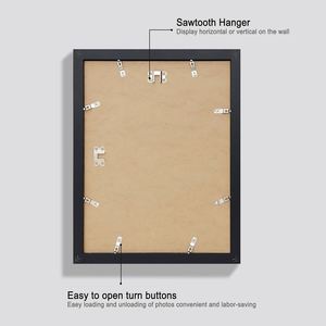 Cadres photo muraux en bois faits main, créatifs, 10x10 et 20x20, pour la maison, simples, élégants, modernes, 5 couleurs, écologiques et imperméables, vente en gros - Product Image 2