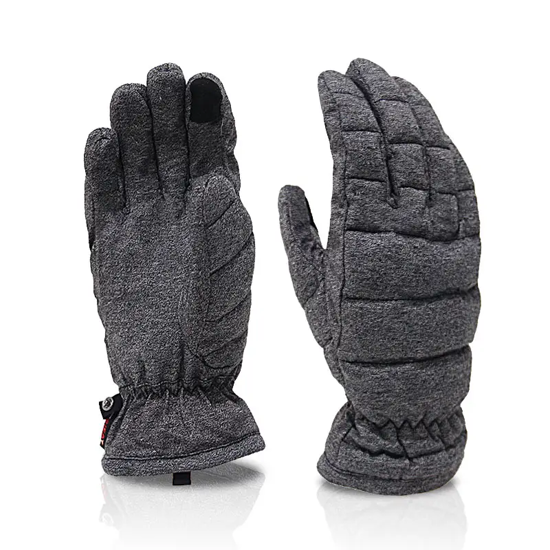 Waterproof Warm Outdoor Winter Touchscreen for Anti Slip Outdoor Goose Duck Down Sports Bike Cycling Winter gloves