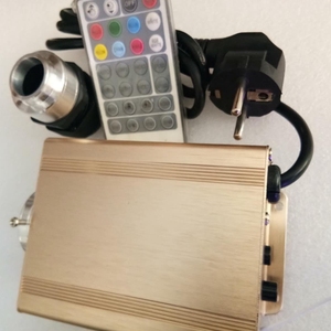 16W RGBW Led luces de fibra óptica con motor de 180 piezas 0,75mm 90 piezas 1,0mm 30 piezas 2,0 de plástico de fibra óptica - Product Image 1
