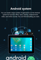 Tablette PC Android OEM 10,1 pouces à écran tactile, montage mural, alimentation PoE, éclairage LED périphérique, Ethernet, RFID, NFC pour la réservation de salles de réunion