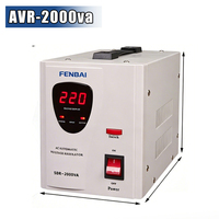 Régulateur de tension AC monophasé 220V, stabilisateur automatique pour appareils ménagers et équipements électriques
