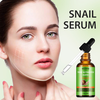 Sérum Visage au Bave d'Escargot OEM et Vitamines VA VB VC VE Rétinol Arbutine Acide Hyaluronique Collagène Riz Soin de la Peau MOOYAM 10 Types de Sérums Visage