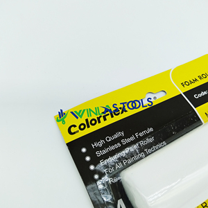 4 inch Refill sơn Con lăn bao gồm kết cấu bọt với giấy đặc biệt đóng gói Kinh Tế <span class=keywords><strong>Mini</strong></span> sơn con lăn - Product Image 3