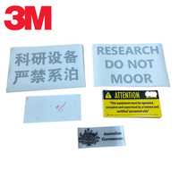 Autocollant personnalisé authentique 3M Scotchcal 2008, résistant aux UV, qualité marine, imperméable, anti-corrosion pour étiquette 3M