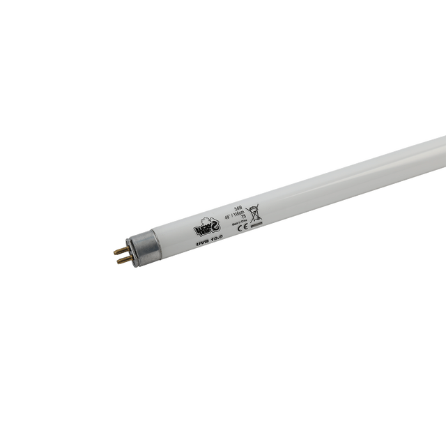 2 Pack T5 T8 Fluorescent Lamp Tube 15.0 UVA UVB Square Glass Lighting Bulb for Turtles Desert Lizards Tortoises & Reptiles