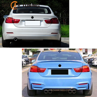 Kit de Carrocería para Tuning de Autos, Precio de Fábrica, Actualización para Serie 4 F32 F33 (2014-2019), Estilo M4, Conversión de Carrocería Delantera/Trasera, Plástico Pulido