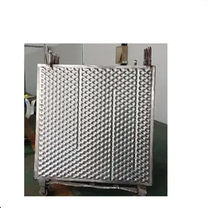 Falling Film Water Chiller and Ice Bank Thermo Pillow Plate Heat Exchanger