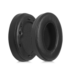Coussinets en peau d'agneau XM3 pour casque WH-1000XM3 <span class=keywords><strong>Sony</strong></span> de remplacement 1000 <span class=keywords><strong>XM</strong></span> 3 Coussinets en cuir de mouton véritable Coussins Cache-oreilles - Product Image 3
