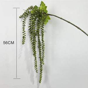 Feuillage suspendu artificiel de haute qualité en mousse verte et rouge Amaranthus pour mariage, remise de diplôme, fête des mères, Pâques, Noël - Product Image 3