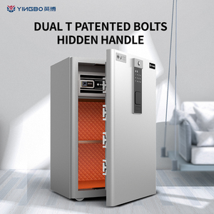 <span class=keywords><strong>LCD</strong></span> cảm ứng bảng điều chỉnh khóa thép an toàn lon an toàn với màn hình kỹ thuật số ẩn xử lý thương mại an toàn hộp - Product Image 2