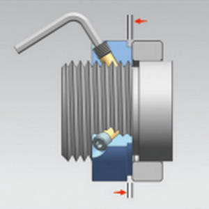 น็อตล็อคความแม่นยำสูงสแตนเลส 304 ผลิตตามสั่งจากผู้ผลิต พร้อมสกรูแบบแบน คุณสมบัติป้องกันการหลุด ระบบเมตริก พร้อมใบรับรอง - Product Image 3