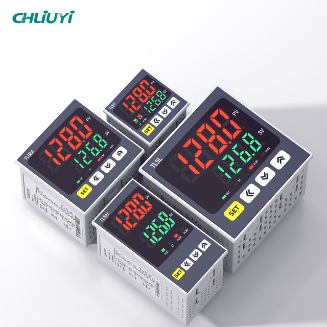 LY TL5 Series Smart Digital Display Thermostat Home Automation Air Conditioning Universal Input Double Output PID AC85-265V 15A