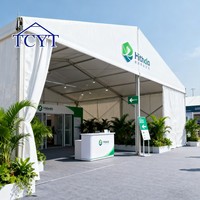 Carpa Blanca para Iglesia al Aire Libre, Carpa Transparente para Eventos Comerciales, Fiestas y Bodas