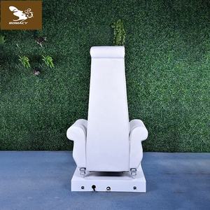Sillón de Pedicura Bomacy SC-010 con Masaje de Pies, Drenaje, Reposapiés Ajustable, Tina de <span class=keywords><strong>Madera</strong></span> y Vidrio, Equipo de Salón - Product Image 4