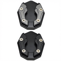 Support d'extension de béquille latérale de moto de haute qualité Modèle 02, plaque de support de pied 35MM 40MM, accessoires moto
