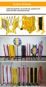 Barrière extensible de contrôle des foules barrière barrière accordéon barrières - Product Image 2