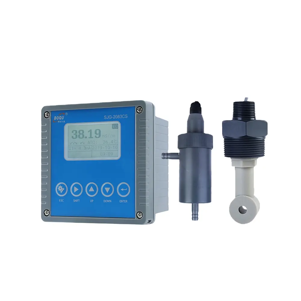 SJG-2083CS alta temperatura no analisador da concentração de ácido da água do tratamento do ácido/controlador/monitor uso para a aplicação química