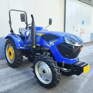 Tractors Mini 50HP 4 drive Tractor best price agricultural farming mini tractor 4x4 for sale