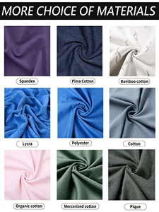 סדרת בדים איכותיים, חולצת טי קצרה עם צווארון עגול, סיבים מסורקים וקומפקטיים, שכבת בסיס עסקית איכותית ופריט חיוני ליומיום - Product Image 6