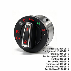 Interruptor Automático de Faros Delanteros OEM <span class=keywords><strong>para</strong></span> <span class=keywords><strong>VW</strong></span> Passat B6 B7 B8 Polo Jetta MK4 MK5 Battle Seat - Product Image 5