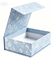 Boîte cadeau magnétique mate personnalisée, boîte d'emballage rigide à rabat pour cosmétiques, bijoux, vêtements, boîte de rangement de luxe, vente en gros