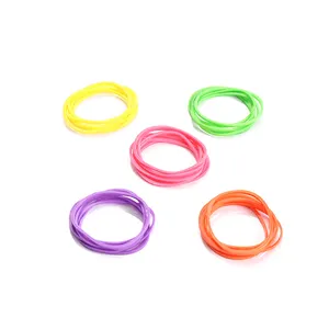 Hot sell1inch neon rubberbands alta elástico sortidas cores elásticos para o uso em casa e escritório escola supermercado