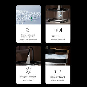 Ultra dünne Luxus Acryl Marine Aquarium Aquarium Umwelt freundliche anpassbare Korallen <span class=keywords><strong>tank</strong></span> Luxus Box - Product Image 3