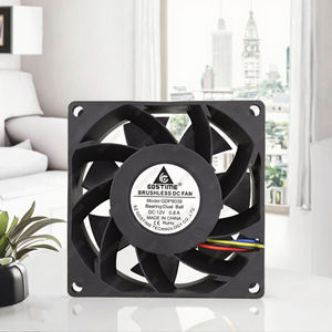 Ventilateur en plastique Gdstime GDP8038 80mm DC 12V, ventilateur axial d'extraction et de refroidissement, double roulement à billes, 4 broches FG PWM, grand débit d'air pour boîtier d'ordinateur - Product Image 4