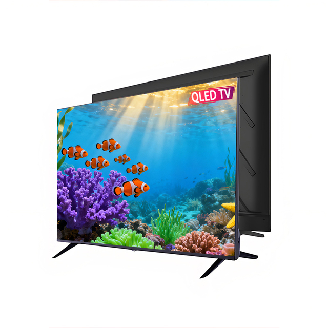 Manufacturer's High Quality 43 Inch QLED Smart TV with 4K HDR 60Hz for Input