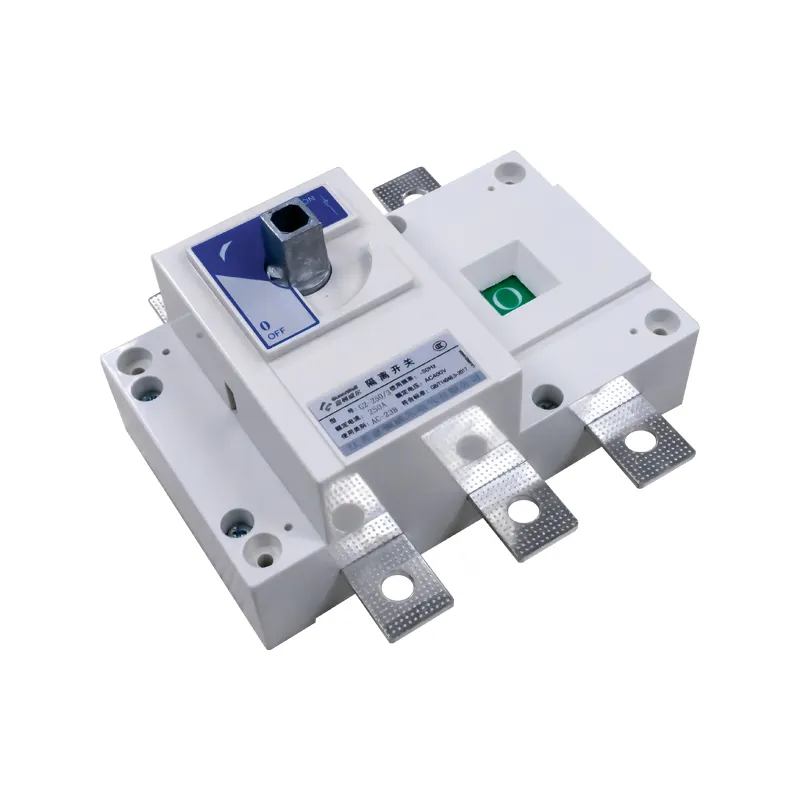 GuardWell G2-250-3P-250A Manual perubahan beban lebih dari saklar Diconnector terisolasi saklar 250a 3 tiang isolator Switch